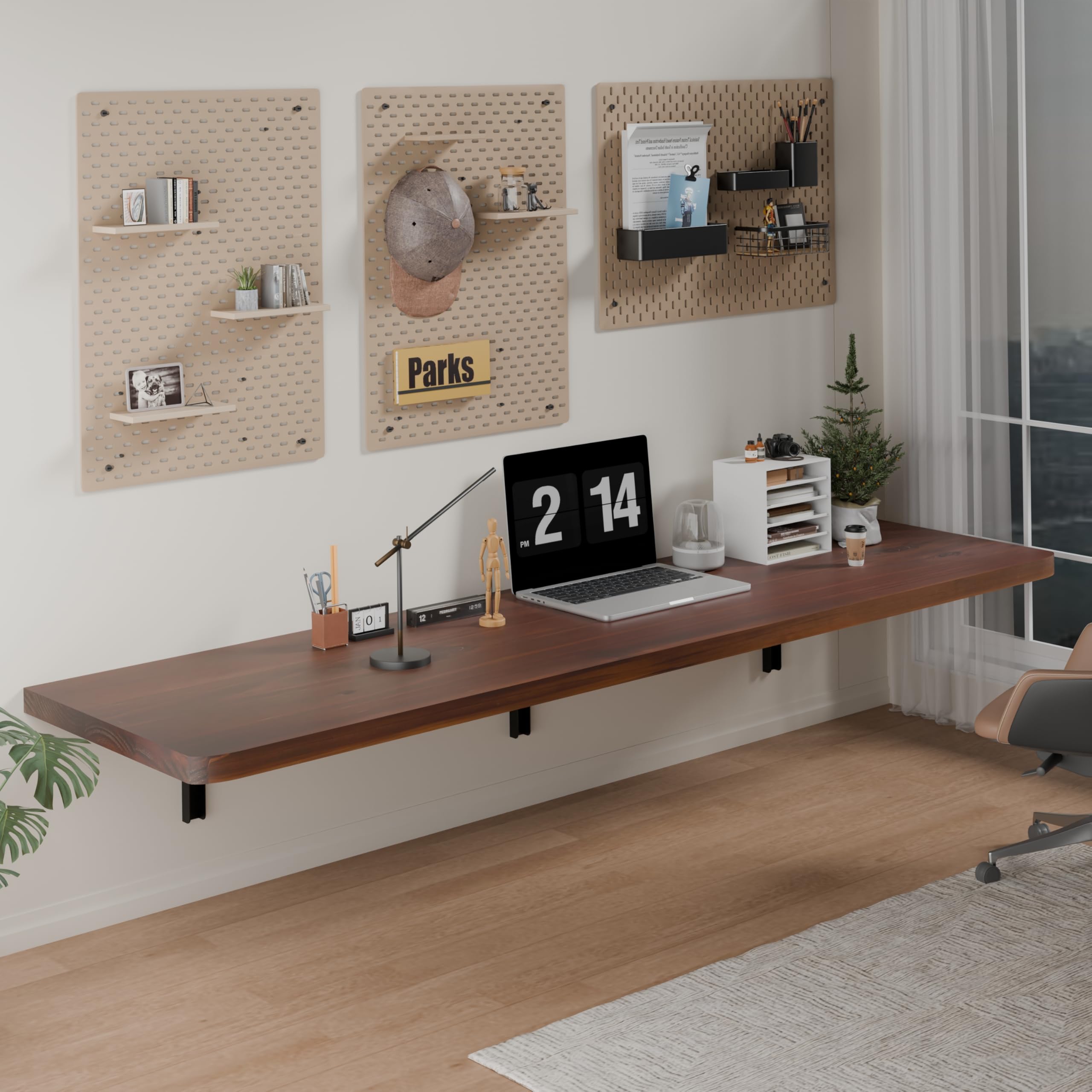 Amazon.com: IAE Wall Mounted Folding Table with Pine Wood,60